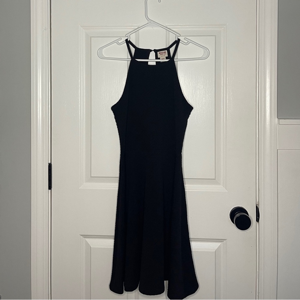 Mossimo Black Halter Dress